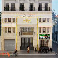 Thiết kế viện thẩm mỹ quốc tế Alexa 200m2 sang trọng, đẳng cấp